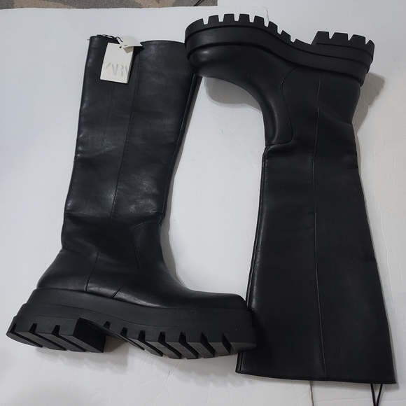 Zara treaded boots - Picture 5 of 5